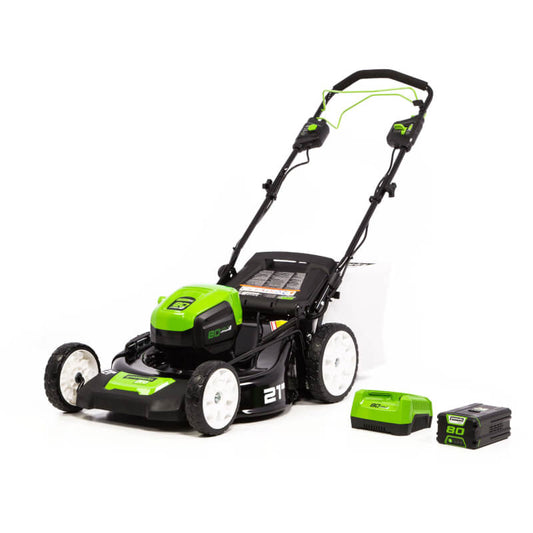 80V 21" Brushless Self-Propelled Lawn Mower, 5.0Ah Battery and Charger Included-2502402NVT